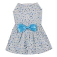 thumbnail image 1 of DOLITY 4xPet Dress Dogs Puppy Skirt Floral Clothes Summer Outfit, 1 of 8