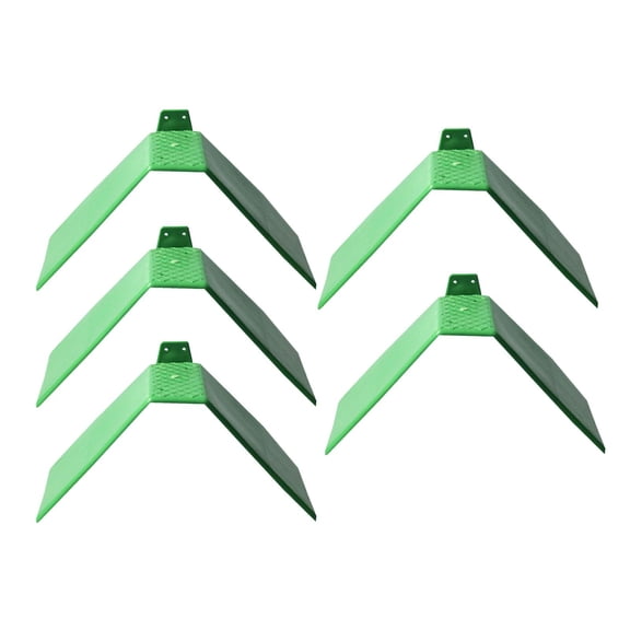 DOLITY 5 Pieces Pigeon Rest Stand Bird Standing Rack for Training Lovebirds Pigeons green
