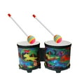 thumbnail image 1 of DOLITY 5" and 6" Bongo Drums African Hand Drum for Children Professional Girls Boys Animal, 1 of 8