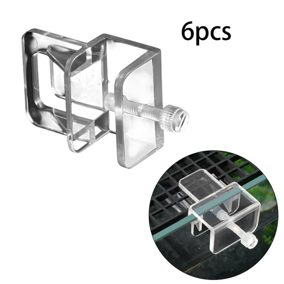 DOLITY 6 Pieces Aquarium Net Replacement Easy to Install Aquarium Screen Top