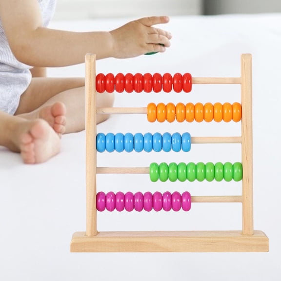 DOLITY Abacus Educational Toy Counting Frame Educational Toy for Children Preschool