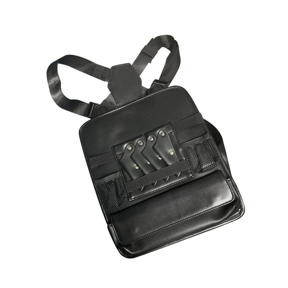 DOLITY Barber Chest Bag Hairdresser Saving Hair Stylist Tools Bag Black