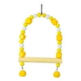 thumbnail image 1 of DOLITY Bird Swing Toy Baby Chick Parrot Hammock Cage Toy for Budgie Hamster Conures Yellow, 1 of 8