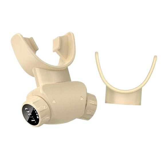 DOLITY Breathing Exercise Device Comfortable Lung Training Fitness Breathing Training White