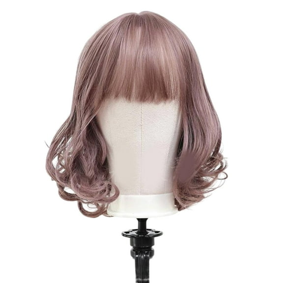 DOLITY Canvas Mannequin Head Manikin Display Stand for Beauty Salon Barber Shop 21inch