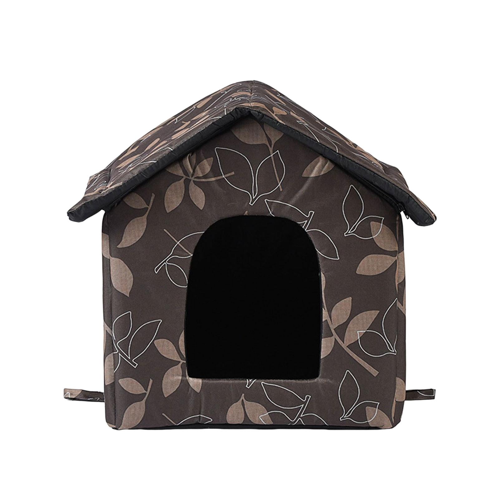 DOLITY Cat Houses for Outdoor Cats,Waterproof OxfordStray Cats Shelter