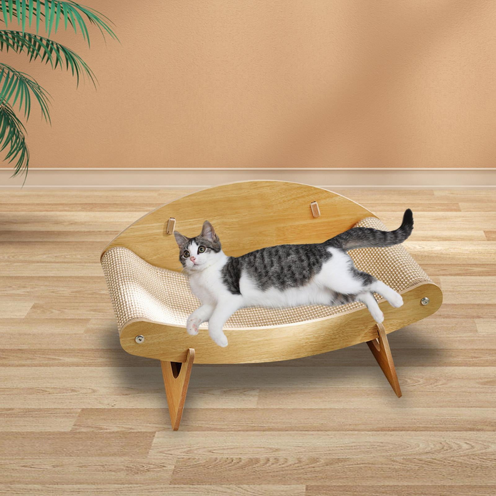 DOLITY Cat Lounge Chair Cat Scratcher Cardboard Furniture Large Pet Cat