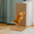 thumbnail image 1 of DOLITY Cat Scratcher Cardboard Board L Shaped Cat Scratching Board Pet Cat Toys Large, 1 of 8