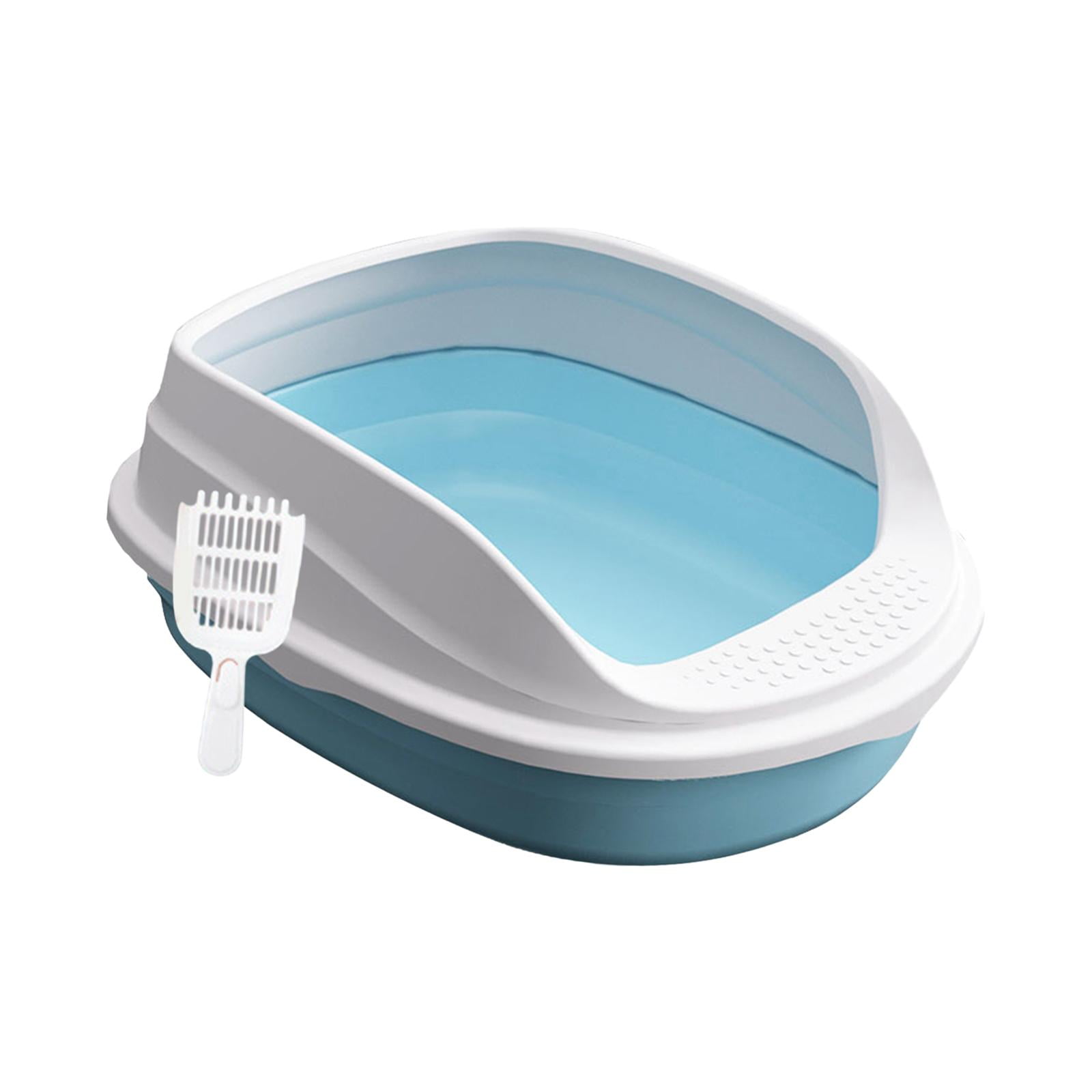 DOLITY Cats Litter Pan with High Sides Cat Small Dogs Bedpan for Kitty