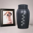 thumbnail image 1 of DOLITY Dog Cat Ashes Cremation Urn Durable Portable Funeral Stainless Steel Pet Urn Style C, 1 of 8