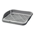 thumbnail image 1 of DOLITY Dog Toilet Pee Pad Holder Indoor Dog Training Toilet Training Pad Dog Potty Tray Gray, 1 of 8
