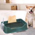 thumbnail image 1 of DOLITY Dog Toilet for Small Dogs Puppy Potty Tray Pet Accessories Pet Litter Pan Indoor green, 1 of 8