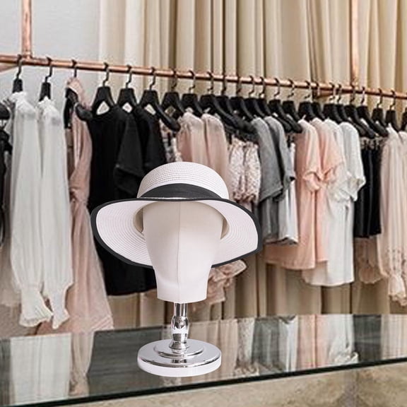 DOLITY Doll Head, Making, Hair Styling Head, Making, Hat Stand, Hat Holder,