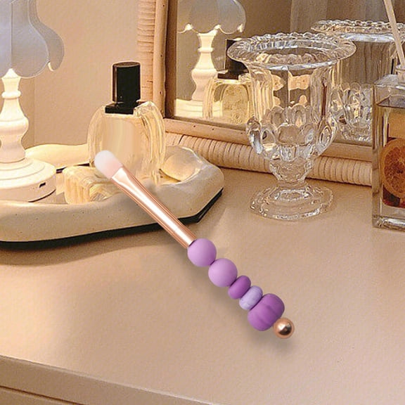 DOLITY Exquisite Beadable Makeup Brush Comfortable Metal Tube for Bestie Lady Women Concealer Brush