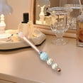 thumbnail image 1 of DOLITY Exquisite Beadable Makeup Brush Comfortable Metal Tube for Bestie Lady Women Eye Shadow Brush, 1 of 8