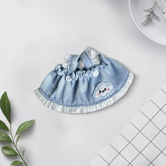 DOLITY Figure Overall Skirt Make Your Own Dolls DIY Fashion Clothing Costumes, Photo Prop Brace Skirt Dress up for 6.69'' Doll