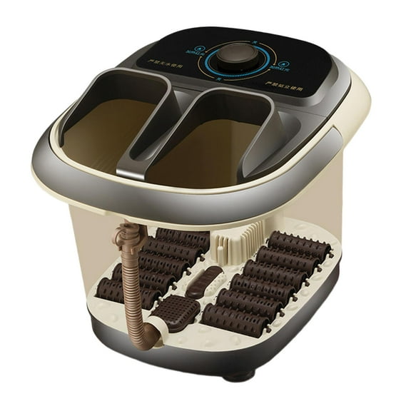DOLITY Foot Bath Massager with Handle Heated Electric Constant Temperature Foot SPA Gray