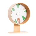 DOLITY Hamster Exercise Wheel Hamster Wooden Silent Wheel for Mouse