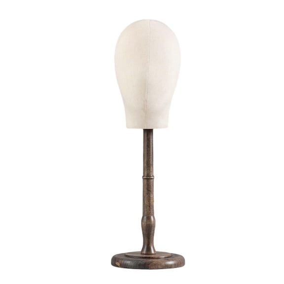 DOLITY Hat Display Head Sturdy Stable DIY Wigs Stand for Shop Styling Salon Tabletop long