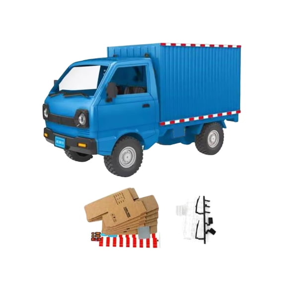 DOLITY Inertia Car Toy Fine Motor Skills Playing Kids' Toy Car Presents Sliding Car Blue