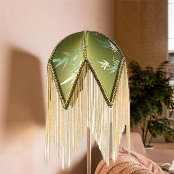 DOLITY Lamp Shade Compact Fixtures Cloth Craft for Drawing Room Desktop Decorations Multicolor B