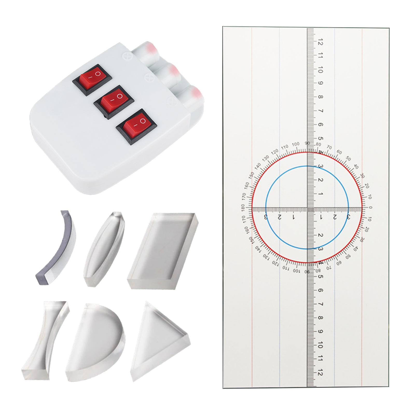 DOLITY Light Refraction Experiment Physics Teaching Aids 3D Electric