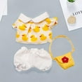 thumbnail image 1 of DOLITY Mini 6 inch Doll Clothes Adorable Doll Accessories Clothing for Doll Figures yellow, 1 of 8
