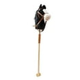 thumbnail image 1 of DOLITY Stick Horse Fun Riding Stick for 3 Years+ Boys Girls Kids black with roller, 1 of 8