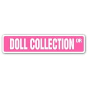 DOLL COLLECTION Street Sign barbie antique collectible collector baby | Indoor/Outdoor |  30" Wide