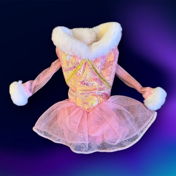 DOLL SIZE Pink FANCY DRESS Ball gown LOL OMG Clone Bratz Aurora Princess Buy It Now 377058909370