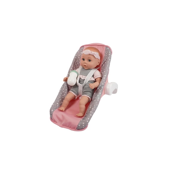 My Sweet Love Easter Baby Doll Carrier Play Set, Pink and Gray Outfit, 14” inch Doll, 3 Pieces Included