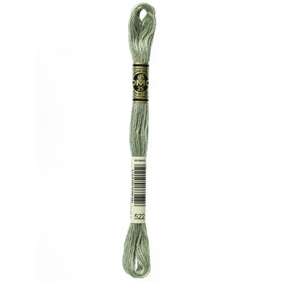 DOLLFUS-MIEG & Compagnie Green Embroidery Floss, 8.7 yd