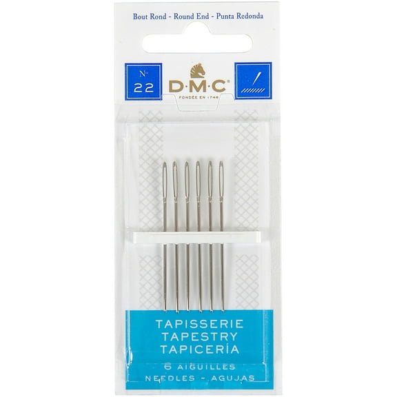 DOLLFUS-MIEG & Compagnie Size 22 Tapestry Hand-Sewing Needles (6 Pack)
