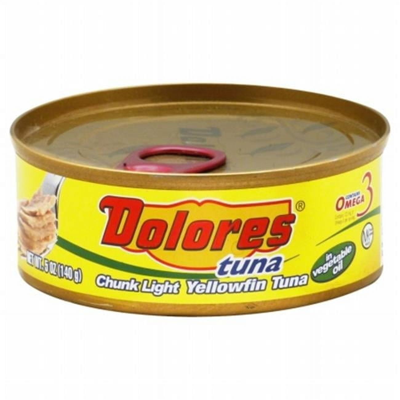 DOLORES TUNA YELLOWFIN IN OIL-5 OZ -Pack of 12