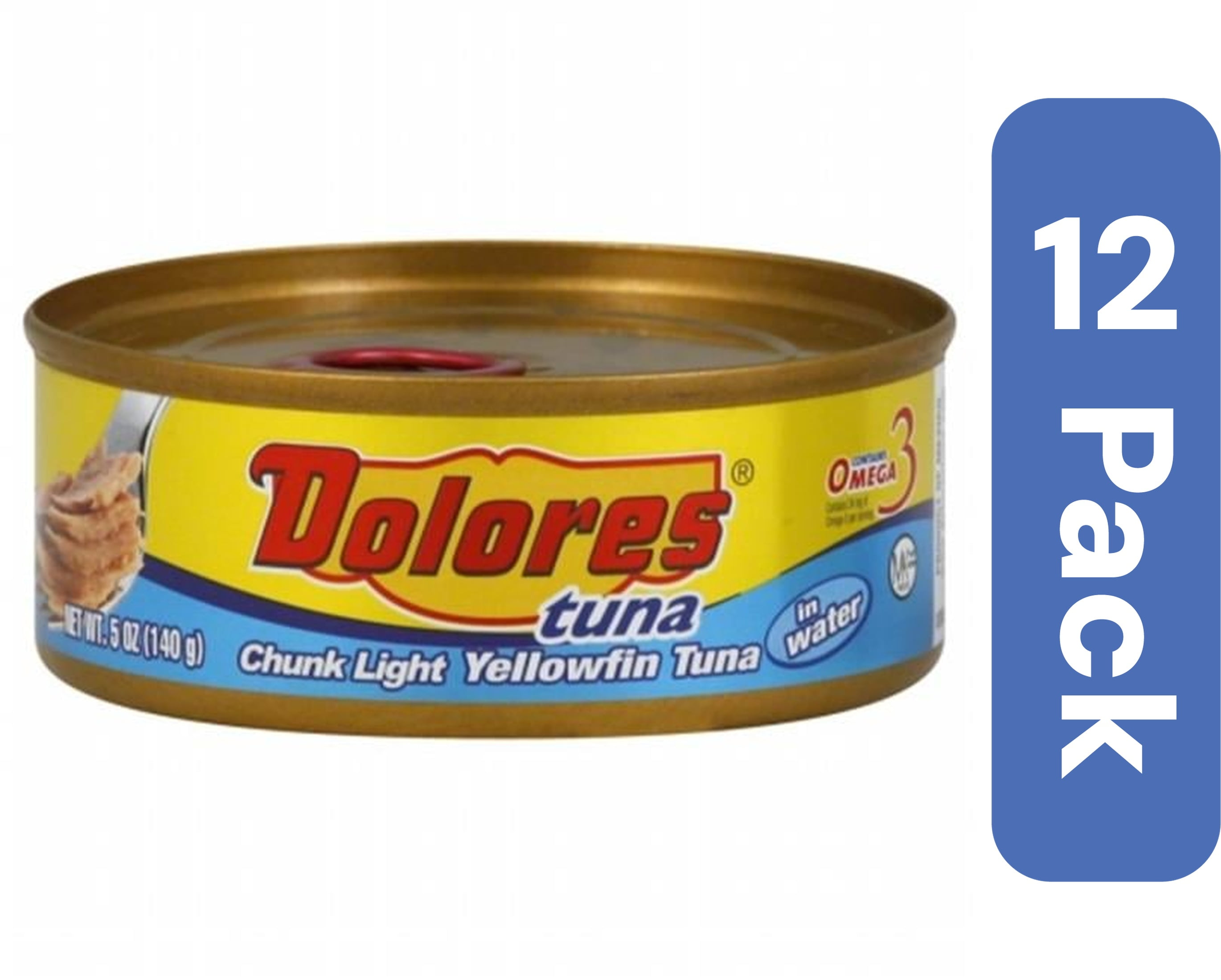 DOLORES TUNA YELLOWFIN IN WTR-5 OZ -Pack of 12