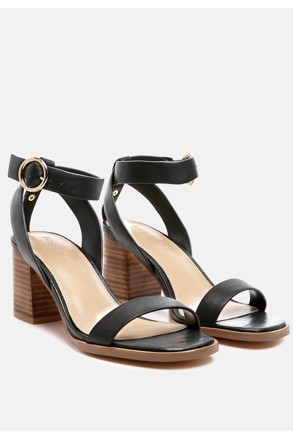 DOLPH Stack Block Heeled Sanda