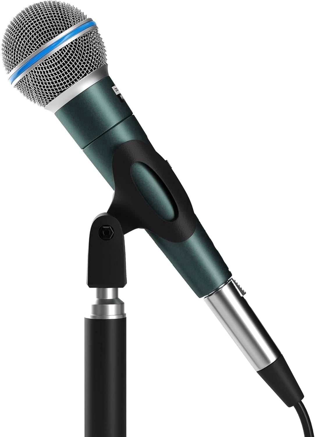 Dolphin MCX30 Handheld Dynamic Vocal Microphone, HQ Direct Connection Audio 1/4, Durable, Crystal Clear Sound, Detachable 14ft XLR Cable, Mic Stand Clip, & Carry Case