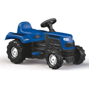 DOLU Ranchero Pedal Tractor - With Horn - Blue