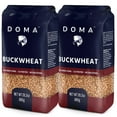 thumbnail image 1 of DOMA Toasted Buckwheat Groats 3.5lb (2×1.76lb, 36 Servings) Gluten-Free, Premium Whole Grain for Porridge, Kasha, Side Dishes, Milling into Flour, 5g Protein/Serving, Non-GMO, 1 of 7
