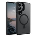thumbnail image 1 of DOMAVER Samsung Galaxy S25 Ultra Case 6.9 Inch, MagSafe Compatible Matte Translucent Cover, Slim Shockproof Protective - Black, 1 of 10