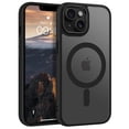 thumbnail image 1 of DOMAVER Magnetic iPhone 13 Case / iPhone 14 Case (6.1") - Slim Matte Translucent Cover | MagSafe Compatible | Shockproof Protective | Black, 1 of 7