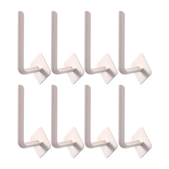 DOMELAY 10 Pieces Baseball Cap Hats Rack Hanging Organizer for Room Bedroom Entryway Coffee