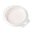 thumbnail image 1 of DOMELAY 100 Pieces Air Fryer Paper Liners Baking Paper for Baking Cooking Frying Pan 16cm white, 1 of 9
