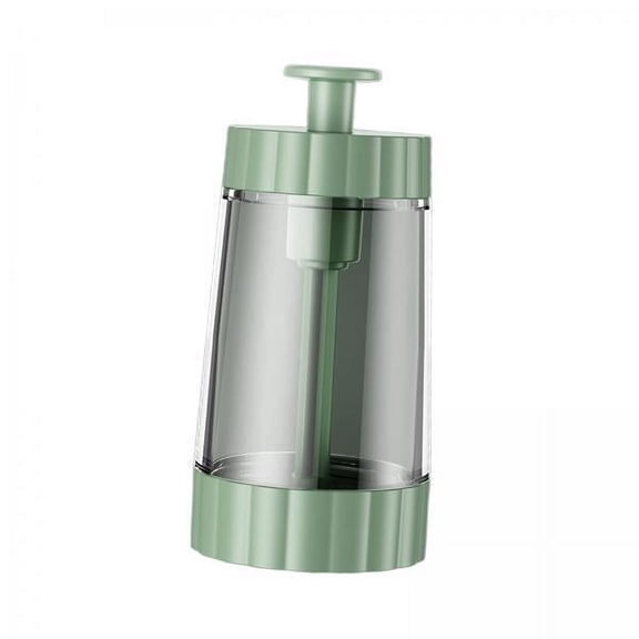 DOMELAY 2xRation Spice Dispenser Condiment Box for Dining Room Kitchen Counter Green