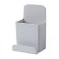thumbnail image 1 of DOMELAY 2xRemote Control Holder Wall Mount Phone Organizer Storage Box for Key Pen S, 1 of 9