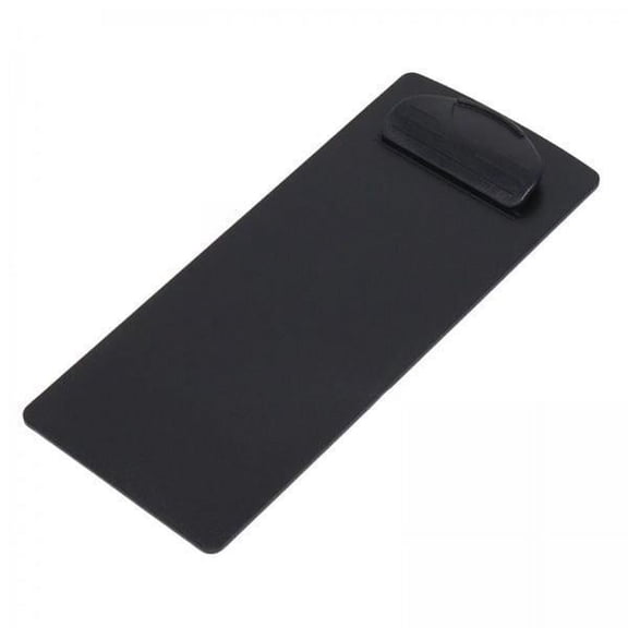 DOMELAY 3xPlastic Clipboards Lightweight Bill Folder for Office Conference Meeting