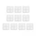 thumbnail image 1 of DOMELAY 5xDisposable Shower Drain Catcher Floor Sink Strainer Sticker for Sewer 10pcs, 1 of 9