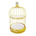 thumbnail image 1 of DOMELAY Bird Cage Cake Dessert Stand Metal Holder for Table Centerpiece Wedding Home double layer, 1 of 9