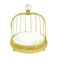 thumbnail image 1 of DOMELAY Bird Cage Cake Dessert Stand Metal Holder for Table Centerpiece Wedding Home single layer, 1 of 8
