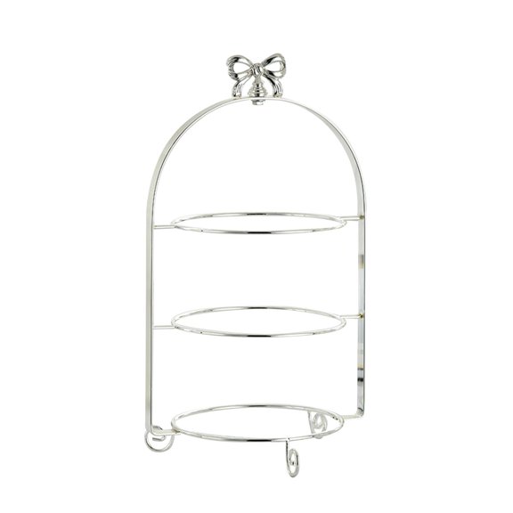 DOMELAY Cake Stand Rack Party Serving Tray Cupcake Holder for Event Party Food Table Dis three tier